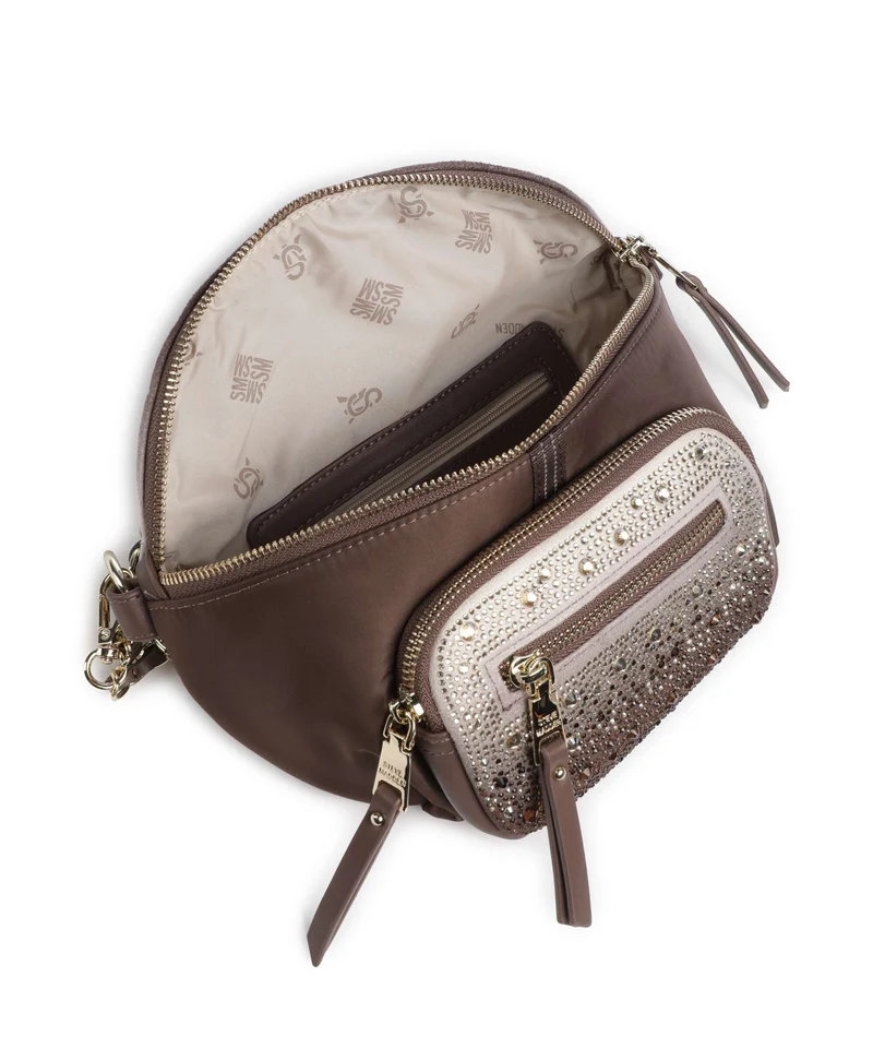Steve Madden BMAXIMA-S Schultertasche chocolate/gold