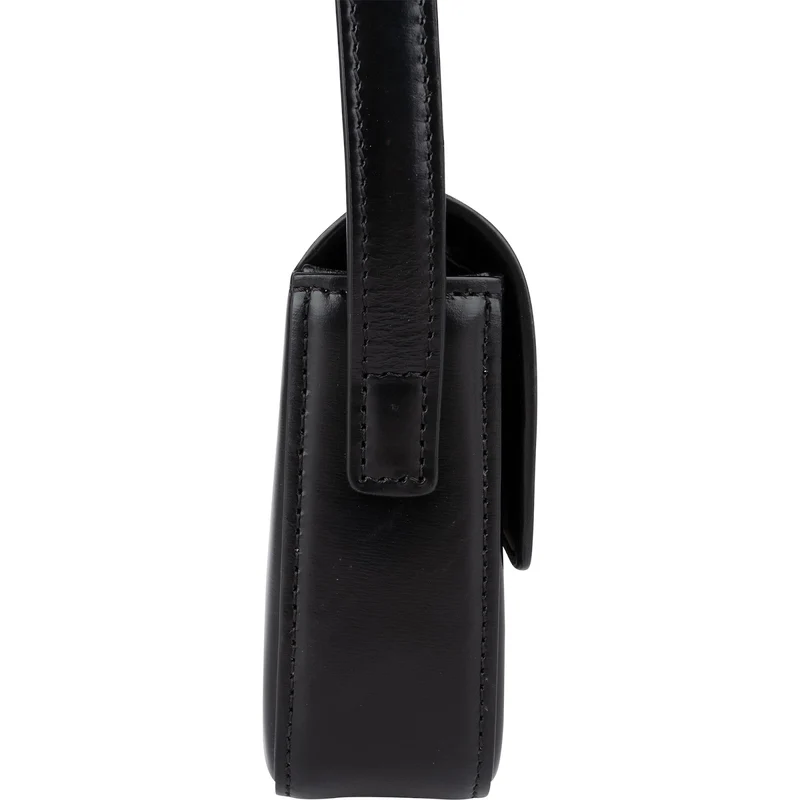 Celine Shiny Smooth Calfskin Teen Triomphe Small Shoulder Bag