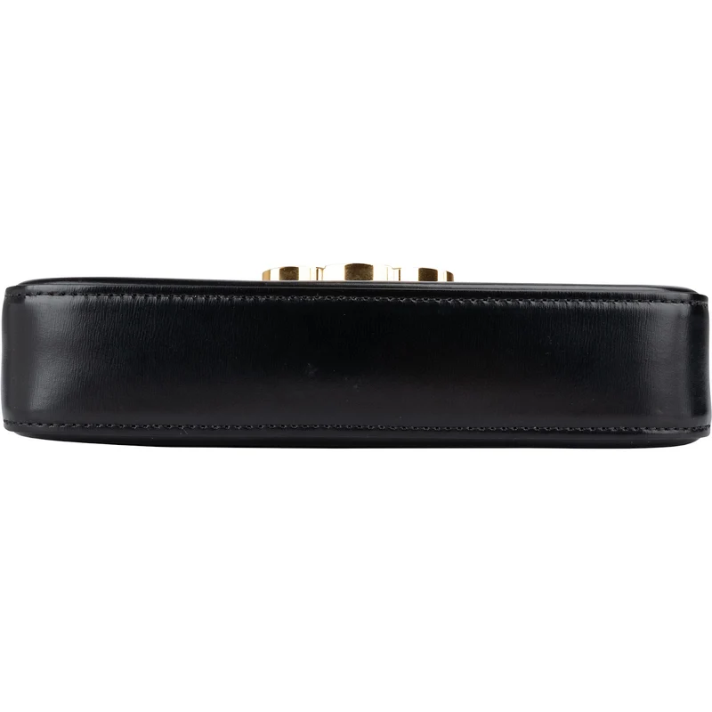 Celine Shiny Smooth Calfskin Teen Triomphe Small Shoulder Bag