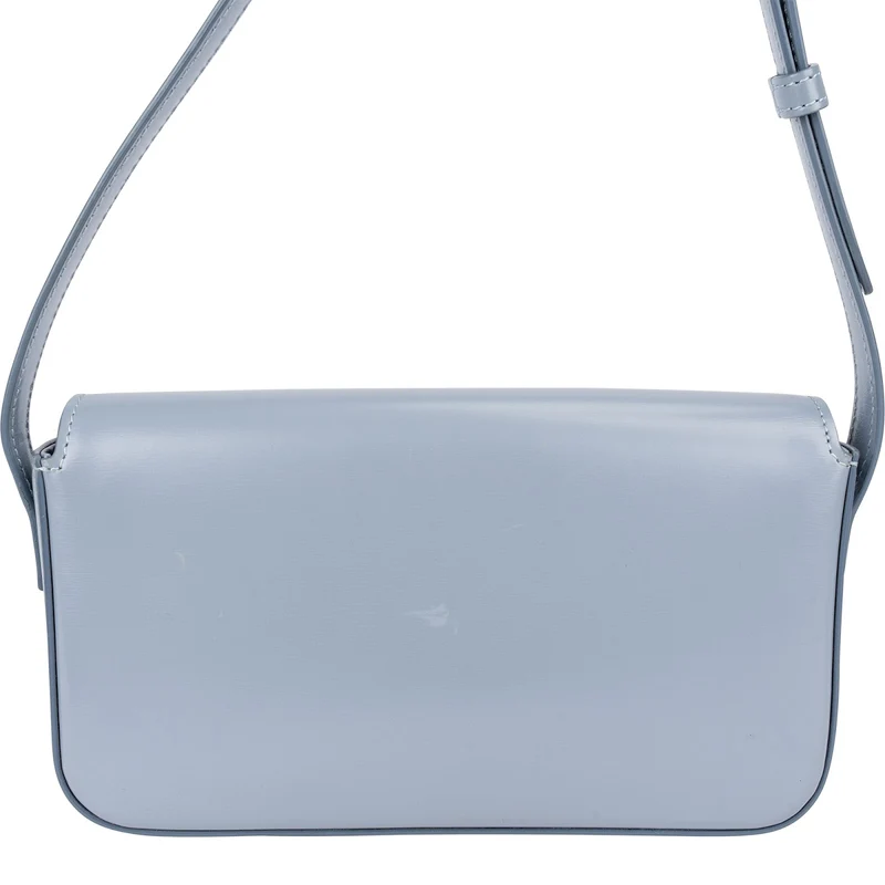 Celine Shiny Calfskin Teen Triomphe Shoulder Bag