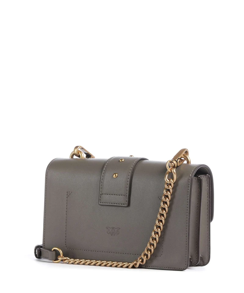 Pinko Love One Mini Umhängetasche verde/oliva scuro/antique gold