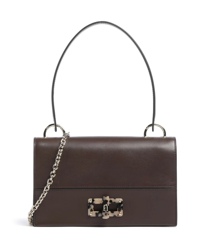 Furla Amelia M Schultertasche espresso