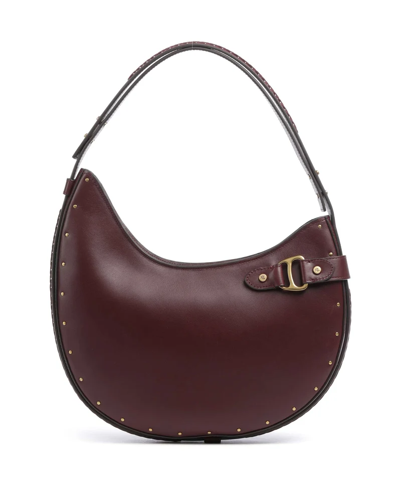 Lauren Ralph Lauren Tasha Large Schultertasche dark garnet
