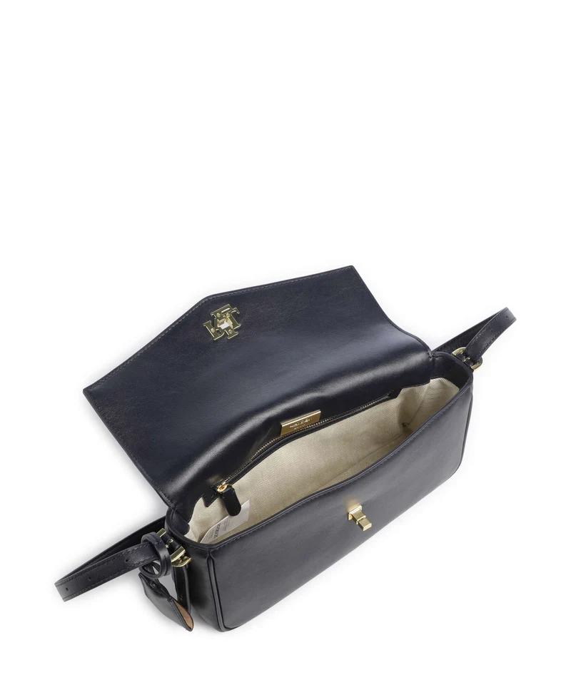 Lauren Ralph Lauren Farrah Medium Schultertasche lauren navy