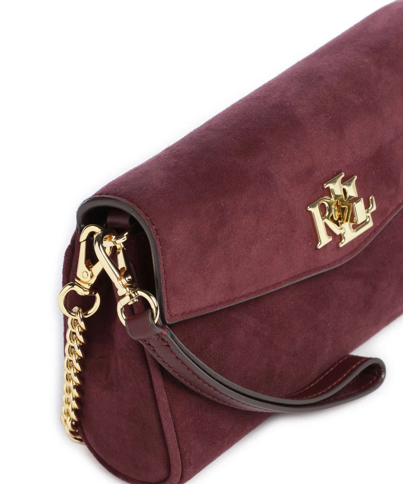 Lauren Ralph Lauren Tanner Large Umhängetasche dark garnet/urban bltng/garnet multi
