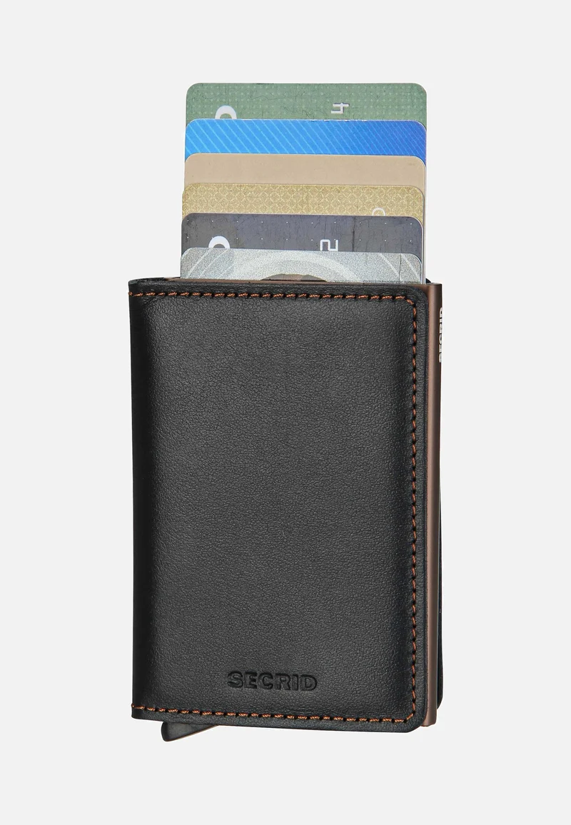Slimwallet Original Black-Brown - Portemonnaie