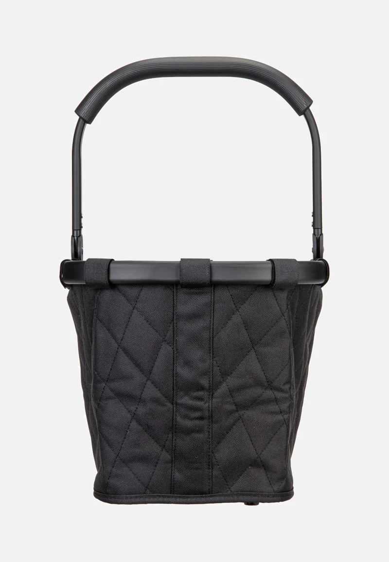 Carrybag Rhombus Black - Einkaufskorb