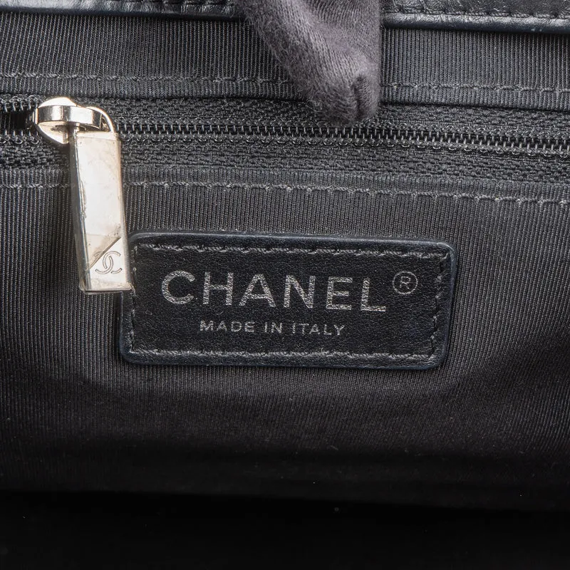 Chanel Quilted Calfskin CC Chain Drawstring Bucket Shoulder Bag