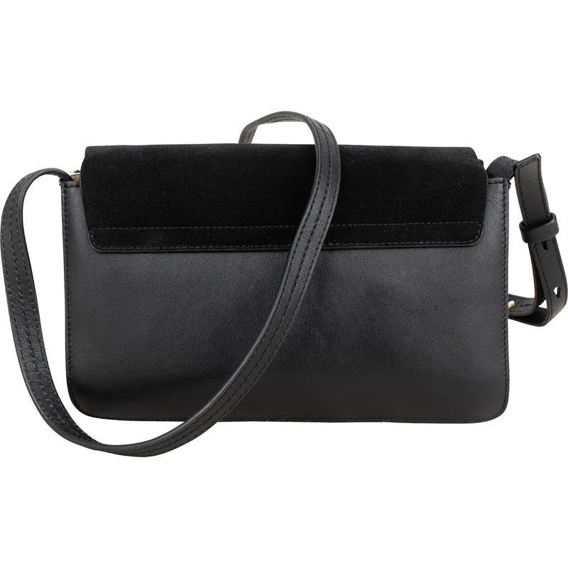 Chloé Suede and Leather Faye Crossbody Bag