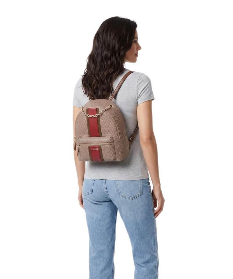 Liu Jo Ematite M Rucksack mocha