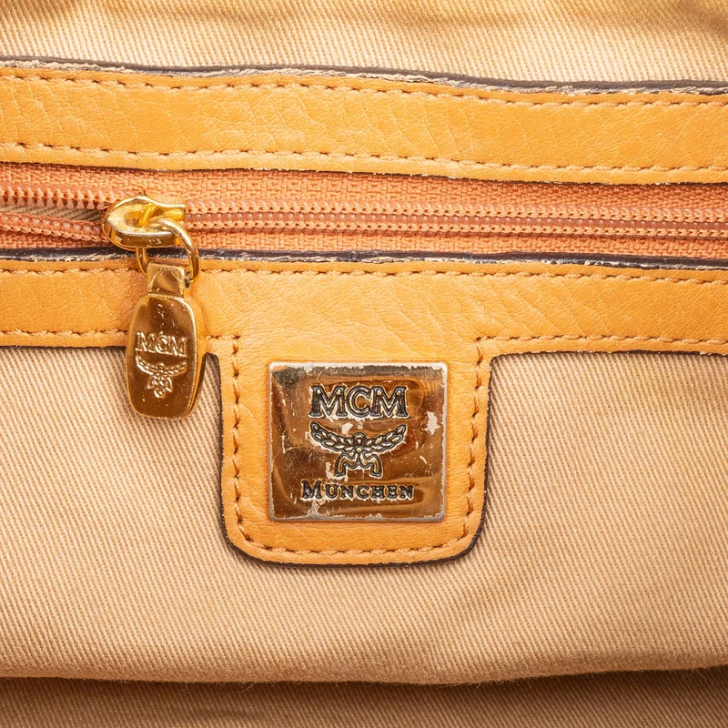 MCM Monogram Visetos Small Shoulder Bag