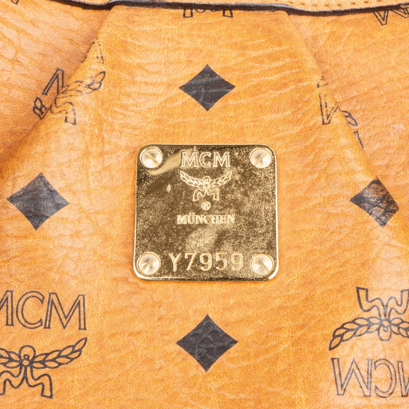 MCM Monogram Visetos Small Shoulder Bag