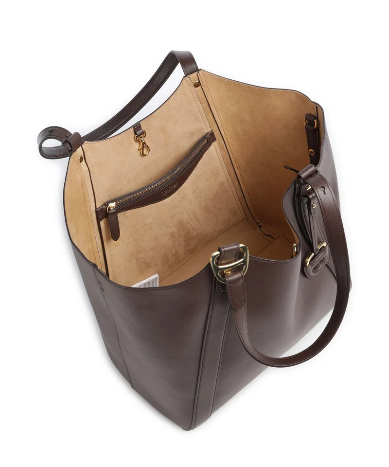 Lauren Ralph Lauren Tasha Large Shopper chestnut brown