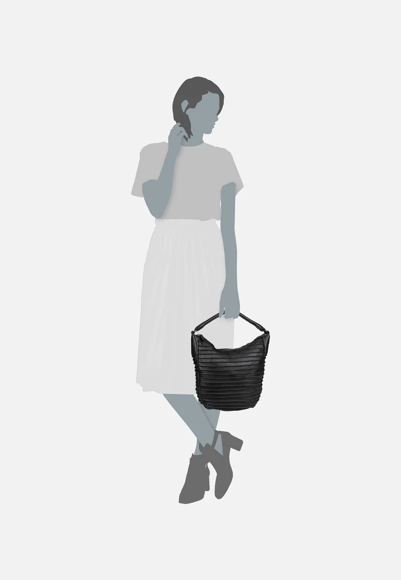 Riffeltier S 961r Black - Hobo Bag