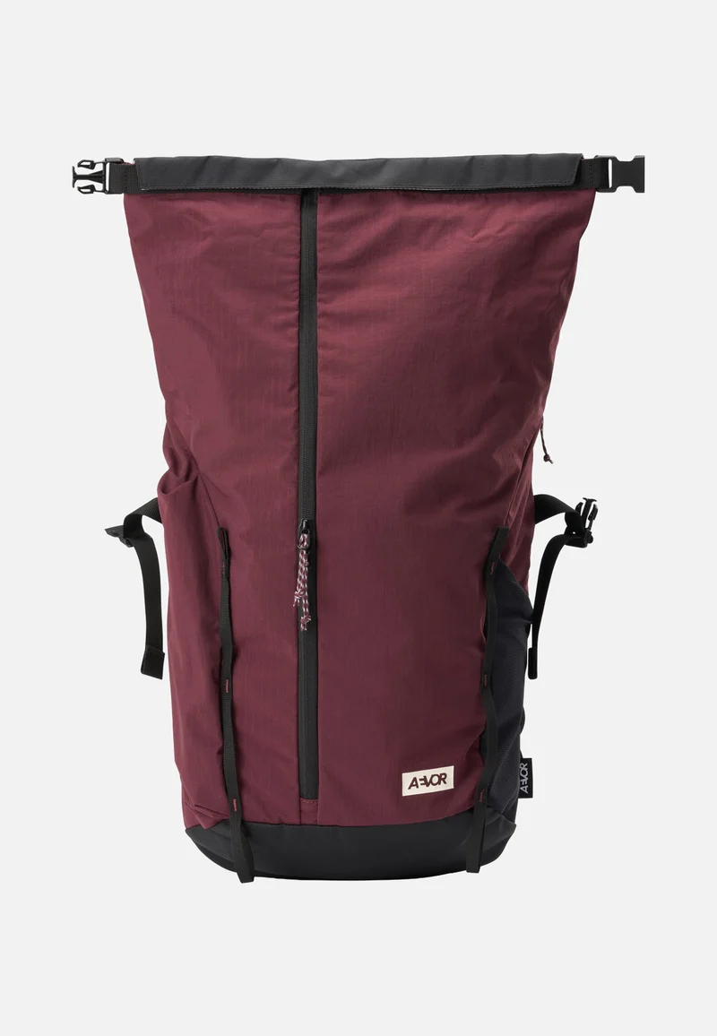Active Pack Burgundy - Rolltop Rucksack