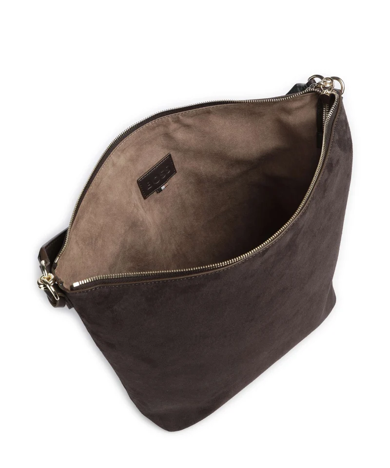 BOSS Yelena Beuteltasche dark brown