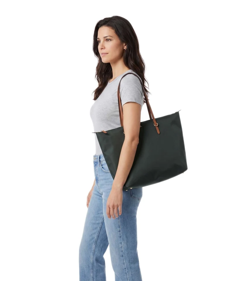 Lauren Ralph Lauren Keaton 31 Shopper season green/lauren tan