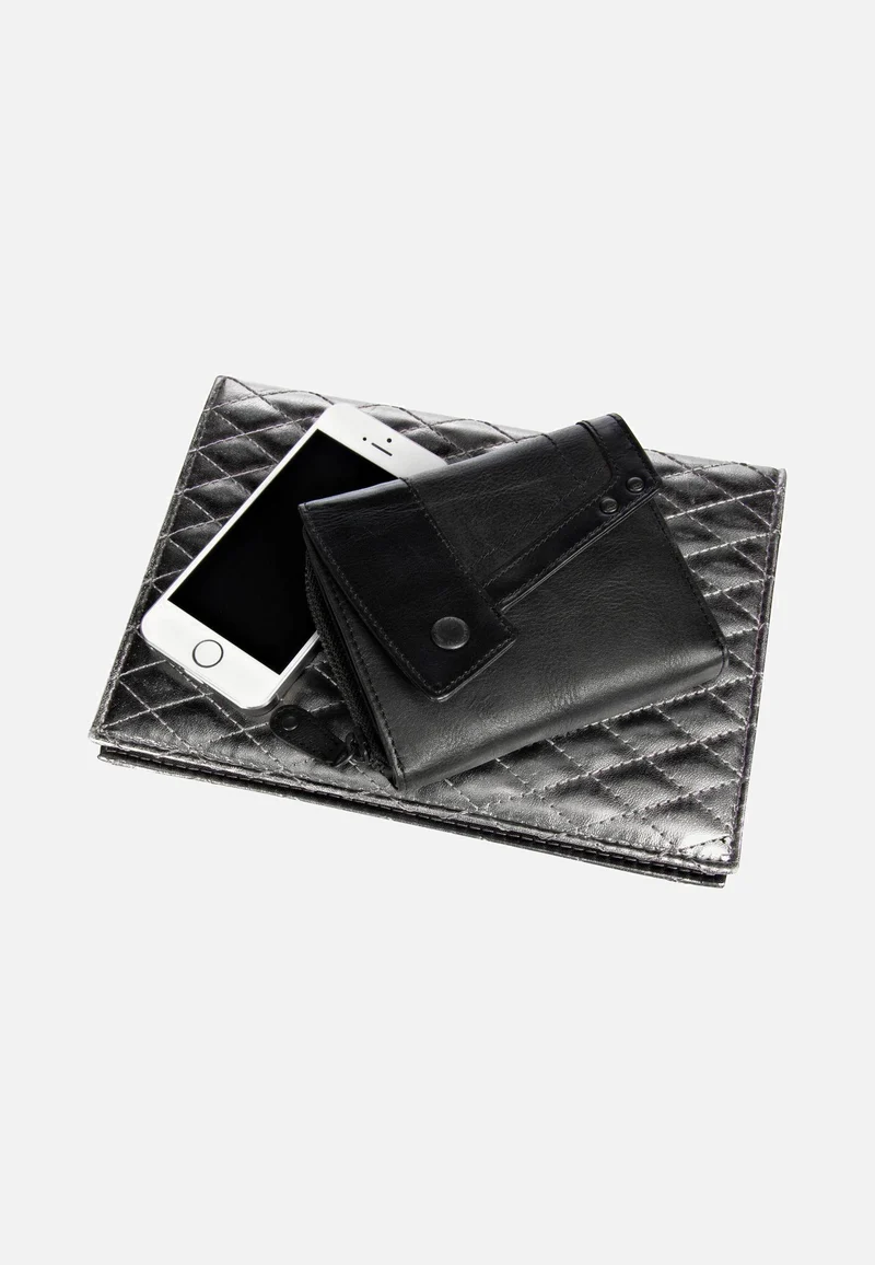 Lotta Ladies Purse Black Smoke - Portemonnaie