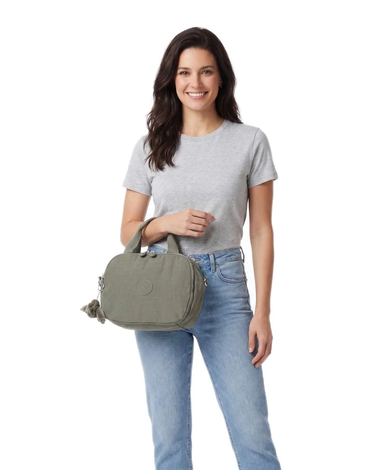 Kipling Basic Beachpalm M Kosmetiktasche almost sage