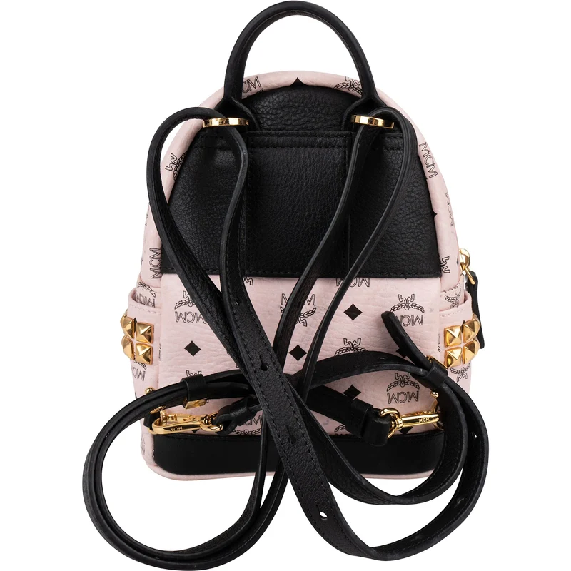MCM Monogram Visetos Stark Mini Backpack