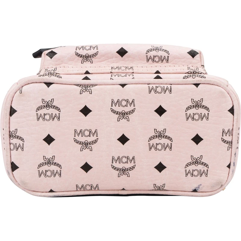 MCM Monogram Visetos Stark Mini Backpack