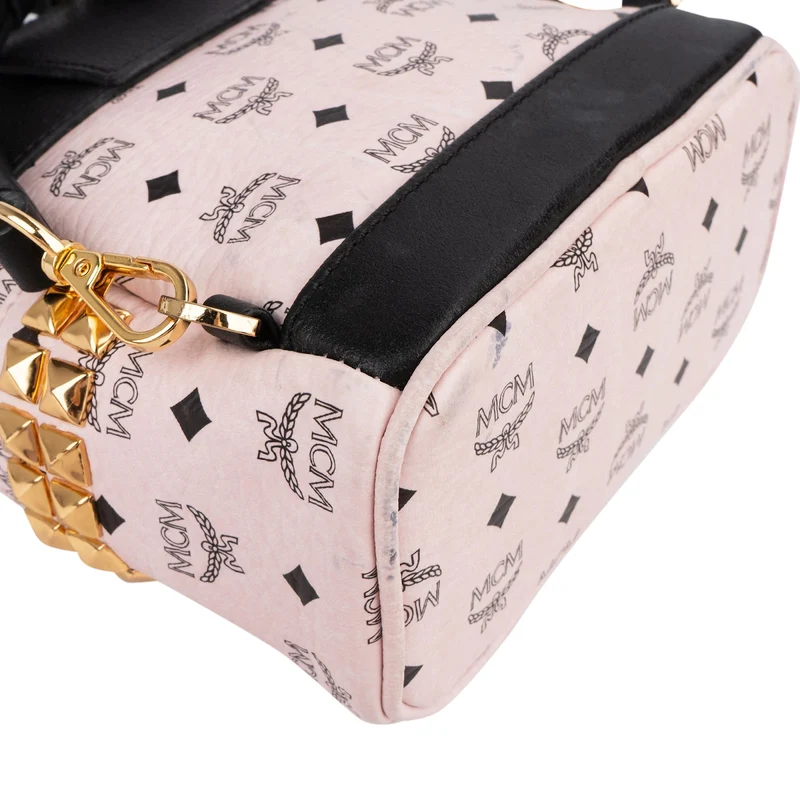 MCM Monogram Visetos Stark Mini Backpack