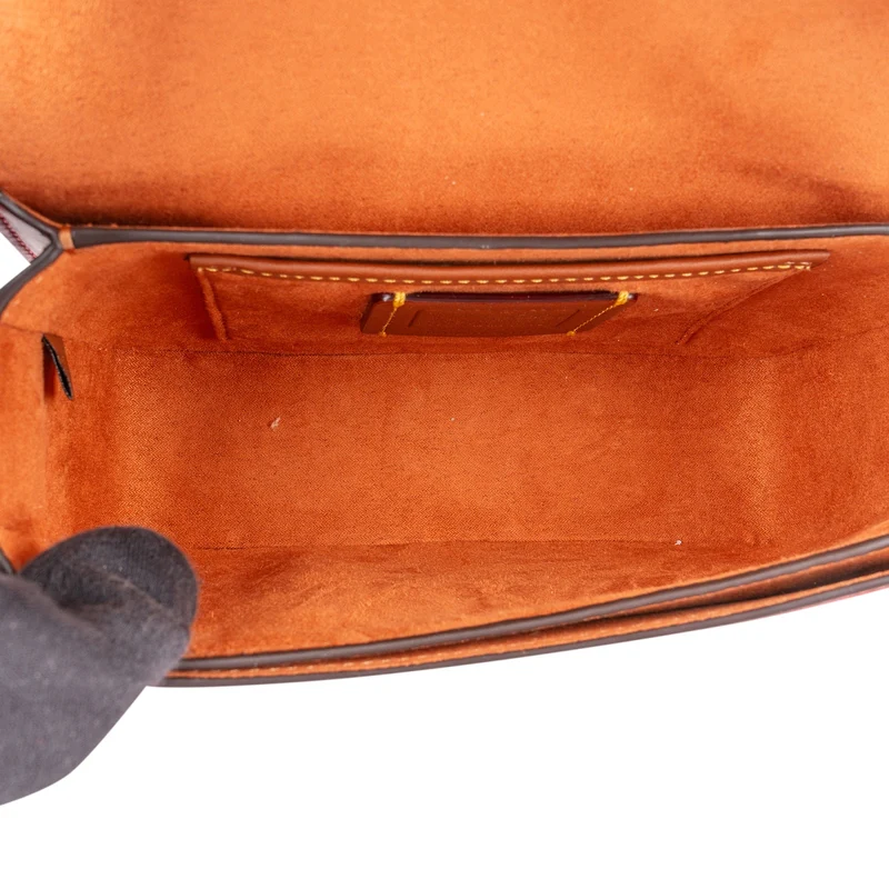 Coach Red Leather Studio Shoulder Crossbody Bag