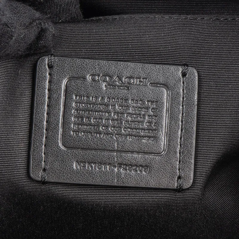 Coach Monogram Signature Black Hobo Shoulder Bag