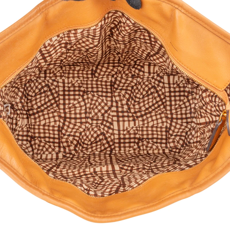 MCM Monogram Visetos Liz Reversible Shopper Tote Shoulder Bag