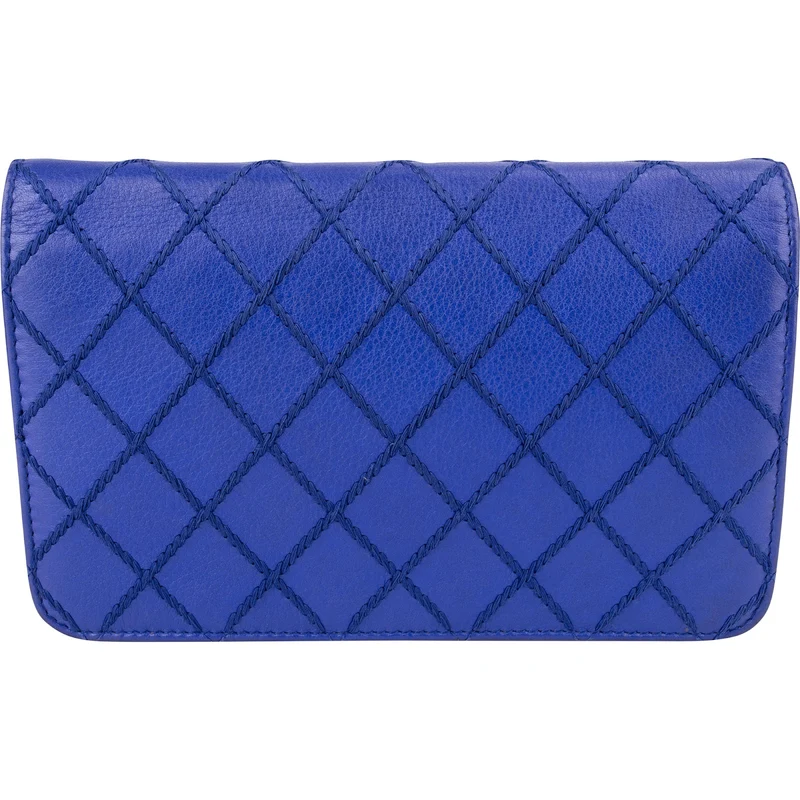 Chanel Surpique Stitched Calfskin Wallet on Chain Crossbody Bag