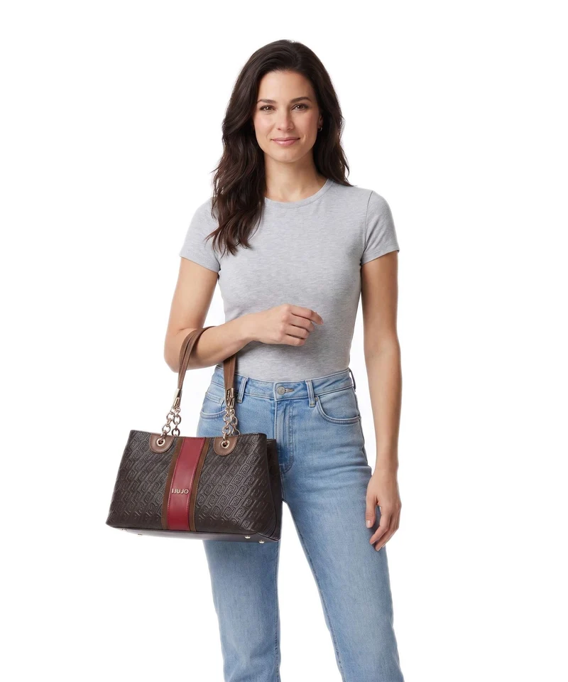 Liu Jo Ematite S Handtasche deep brown