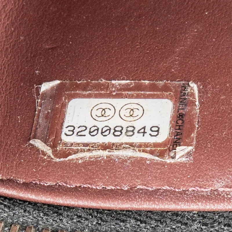 Chanel Quilted Caviar Leather Vanity Case Crossbody Bag