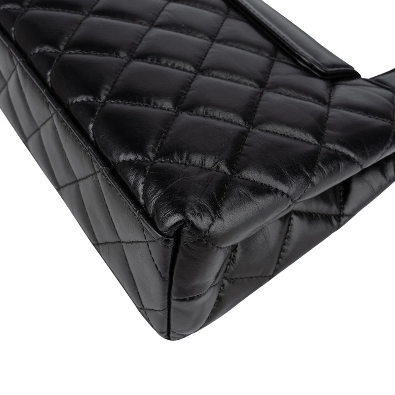 Chanel Quilted Lambskin Kelly Top Handle Small Crossbody Handbag