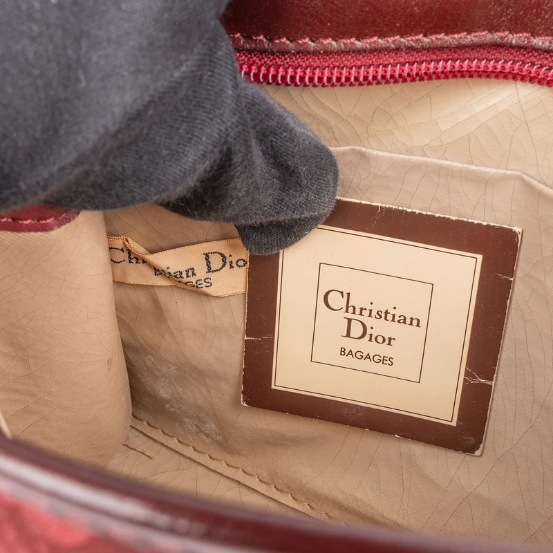 Christian Dior Trotter Monogram Canvas Pouch