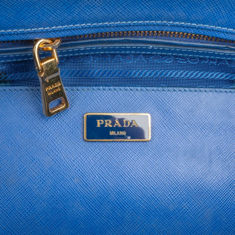 Prada Saffiano Leather Galleria Tote Handbag