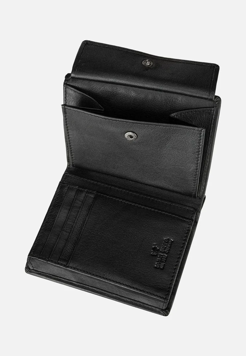 Hannes H North Coin Wallet 8Cs Schwarz - Portemonnaie