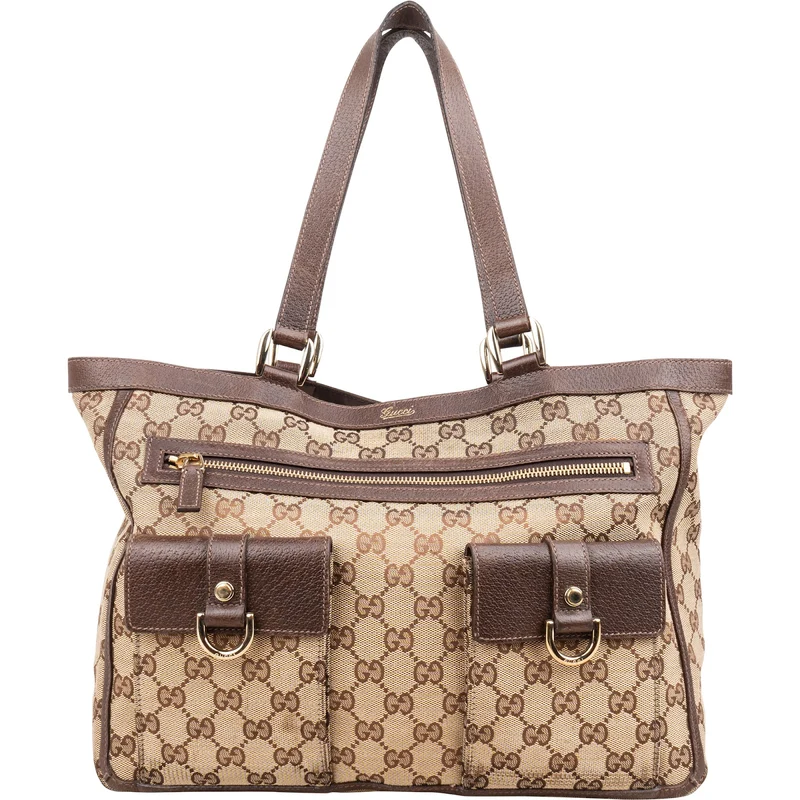 Gucci Monogram GG Canvas Abbey D-Ring Shoulder Bag