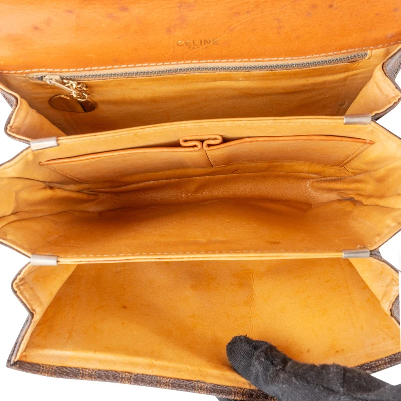 Celine Macadam Triomphe Crossbody Bag