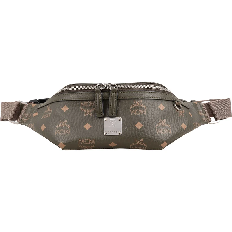 MCM Monorgram Visetos Stark Belt Crossbody Bag