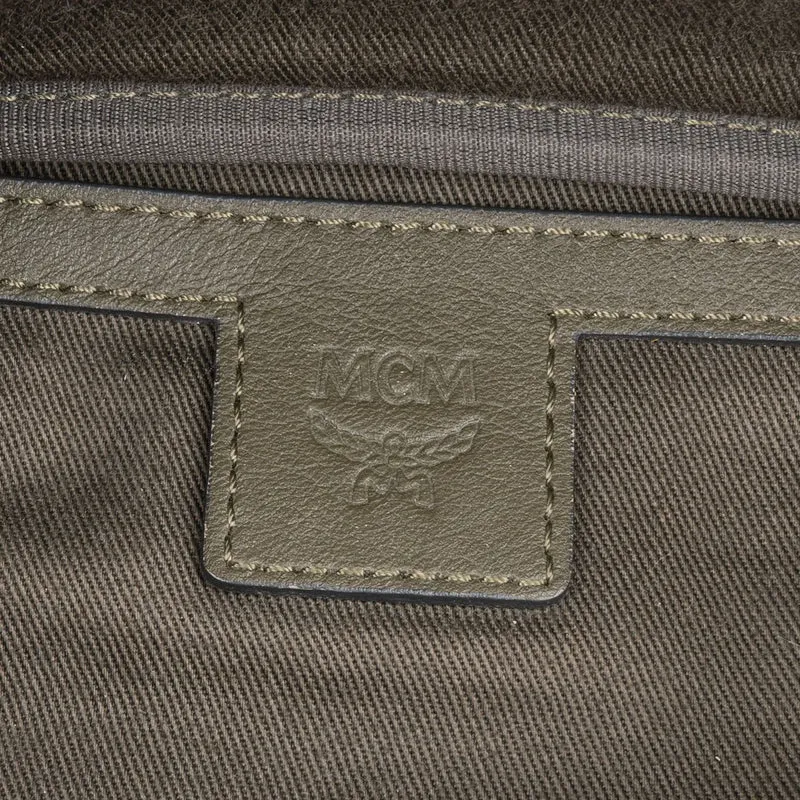 MCM Monorgram Visetos Stark Belt Crossbody Bag