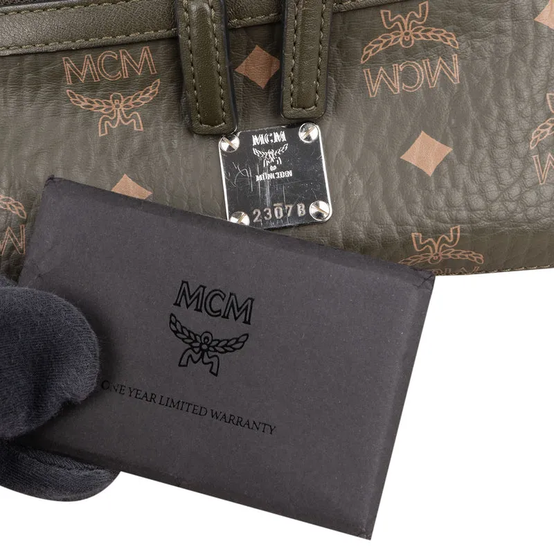 MCM Monorgram Visetos Stark Belt Crossbody Bag