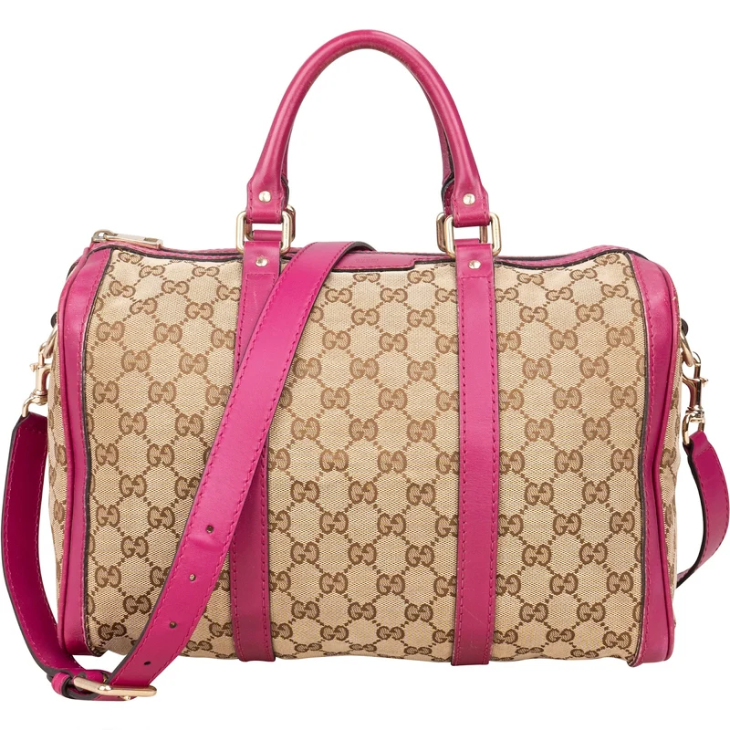 Gucci Monogram GG Boston Handbag