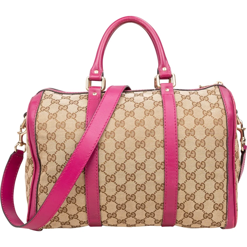 Gucci Monogram GG Boston Handbag