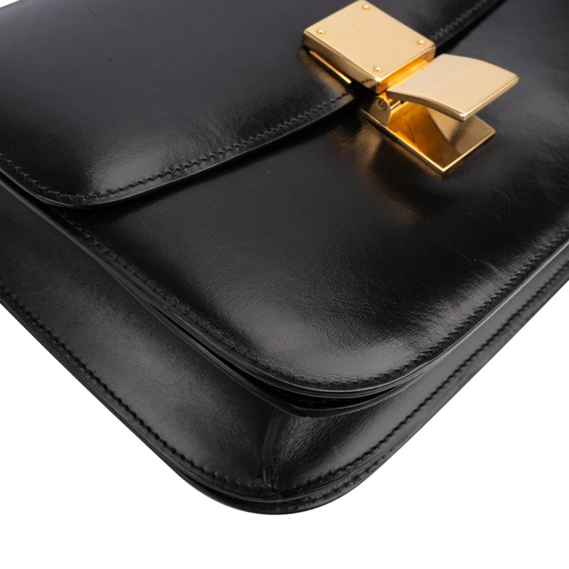 Céline Calfskin Classic Box Medium Crossbody Bag