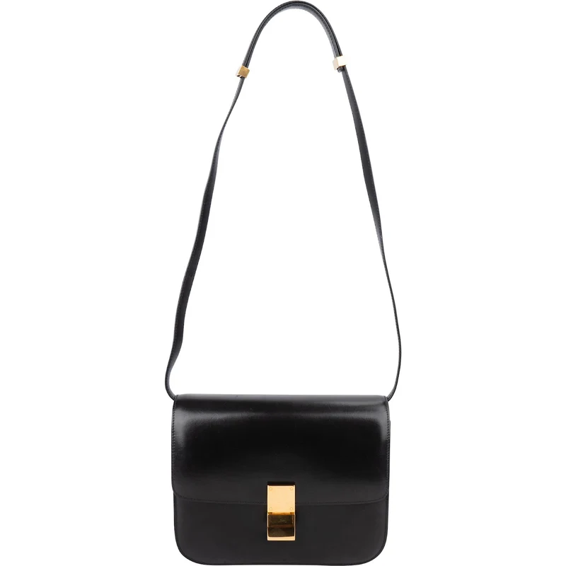 Céline Calfskin Classic Box Medium Crossbody Bag