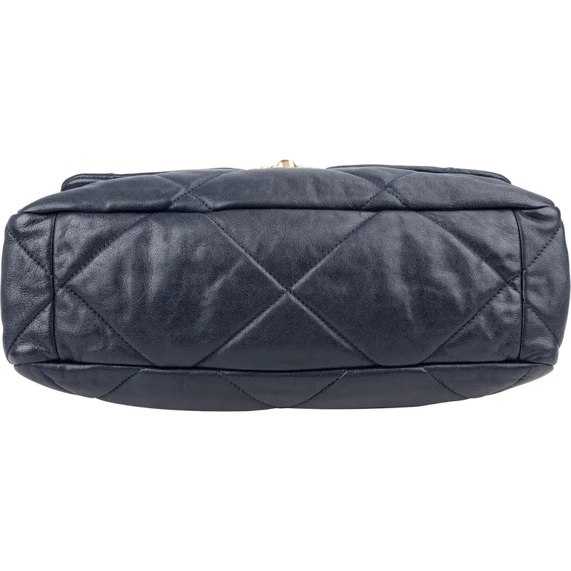 Chanel 19 Quilted Lambskin Chanel Single Flap Crossbody Bag