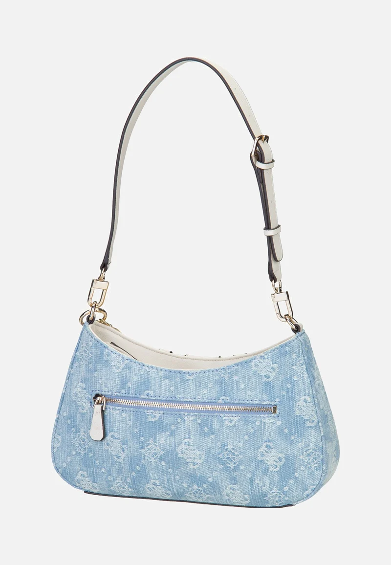 Noelle II Top Zip 72180 Denim Logo - Schultertasche