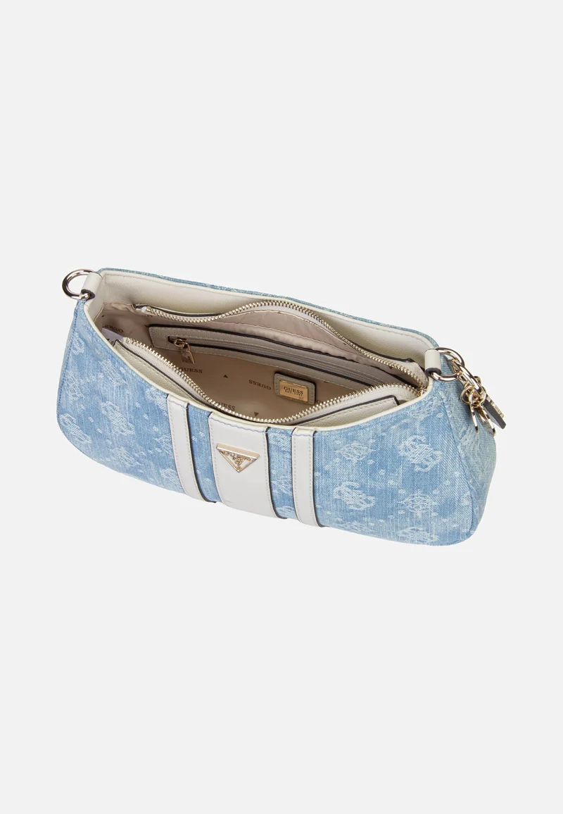 Noelle II Top Zip 72180 Denim Logo - Schultertasche