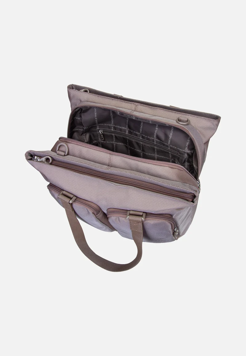 MD20 Double Zip QMT73 Taupe - Shopper