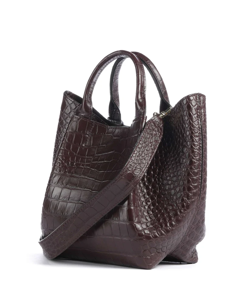 Abro Cocco Mondial Essential Small Handtasche burgundy